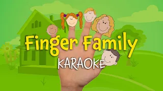 Finger Family Karaoke | Instrumental with Lyrics