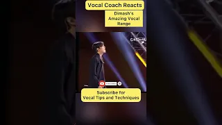 Dimash, Highest Note! | Unforgettable Day (D8)! Vocal Coach Reacts #shorts #dimash