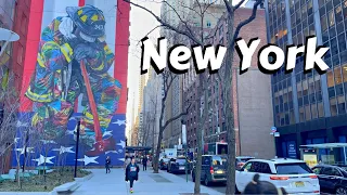 Walking In New York City - Manhattan Tour - USA Official 4k Video Travel Vlog