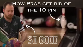 How Professional Bowlers Get Rid Of The 10 Pin | THIS Is Why They Are So Good | Anthony Simonsen