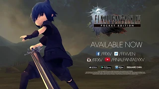 Final Fantasy XV Pocket Edition   Official Launch Trailer w subs HD