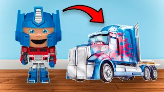 Baby Becomes A Transformer!