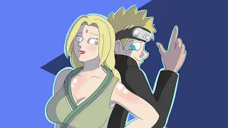 Tsunade dodging/ Naruto parody