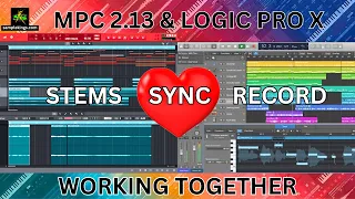 AKAI MPC 2.14 STEMS to APPLE LOGIC PRO X 10.8