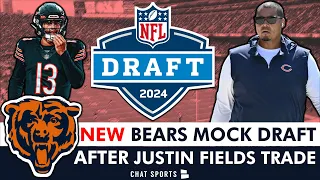 BRAND NEW Chicago Bears NFL Mock Draft After Justin Fields Trade: Caleb Williams At #1, Then What?