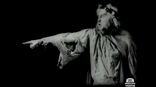 "Қирол Лир" (Шекспир асари, реж. Н.В, Ладигин, Ҳамза театри, 1966) спектаклидан парча.