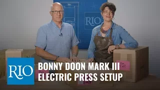 Bonny Doon Mark III Electric Press Setup