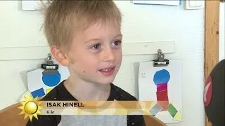 Isak, 6: "Jag är smartast i världen" - Nyhetsmorgon (TV4)