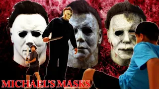 MICHAEL MYERS MASKS MOVIE | HALLOWEEN ENDS | D&D SQUAD