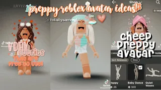 preppy roblox avatar ideas pt.2! 🏝️💘 // tiktok compilation