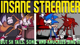 Insane Streamer But Secret History TAILS and SONIC Sing it (FNF Cover x Impostor V4 x SH) +FLP!!!