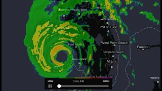 Major Hurricane Ian (2022) Radar Loop