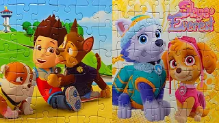 Щенячий Патруль - Райдер и его Друзья - Сборник пазлов для детей Paw Patrol | Merry Nika