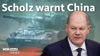 Regierungserklärung Scholz: Keine Friedensverhandlungen ohne Zustimmung der Ukraine | WDR aktuell