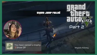 Completing all GTA V Stunt Jumps! (map included*) || Part 2- South Blaine County