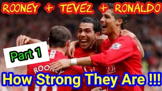 Part 1 | Ronaldo | Rooney | Tevez | All Goals | 2007 - 2008