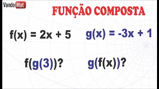 FUNÇÃO COMPOSTA / F(G(X)) #enem #encceja #função