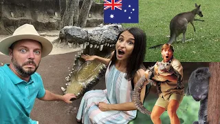 Acasa la Steve Irwin in Australia! Printre canguri, koala, crocodili si... plaje, evident