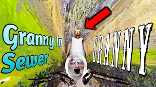 Granny Entered Spider Mom Sewer In Granny Remake v1.8 | Granny New Update