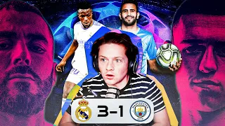 MAN CITY BOTTLE ANOTHER CHAMPIONS LEAGUE NIGHT! | REAL MADRID 3-1 MAN CITY