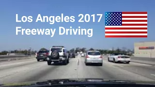 Dash Cam Tours🚘 - Los Angeles, California, USA, 10 freeway driving