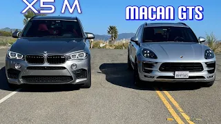 Porsche Macan GTS vs BMW X5M F85