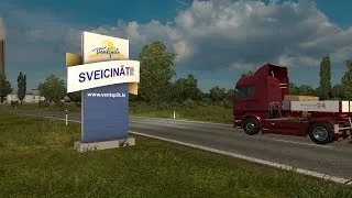 Euro Truck Simulator 2 - Покатушки Карта ProMods + RusMap (1.25)