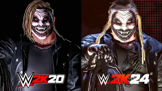 WWE 2K24: The Fiend Official Entrance & Comparison