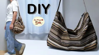 Fast & Easy! How to make a hobo bag | Bag tutorial