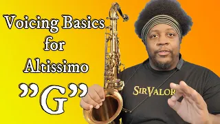Voicing for Altissimo for Tenor Saxophone