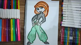 How To Draw Kim Possible?