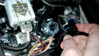 How to change front lights on BMW E90