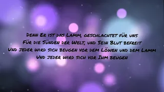 Der Löwe und das Lamm - Lyrics