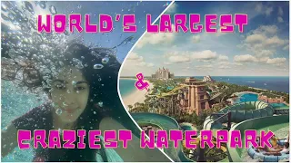 WORLD’S BIGGEST AND CRAZIEST WATERPARK DUBAI 😱| Maimoona shah Vlogs