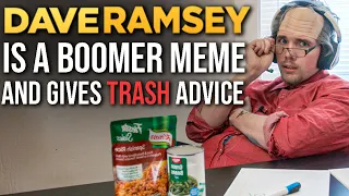 Why Dave Ramsey is a boomer meme ( and gives trash advice ) | #grindreel