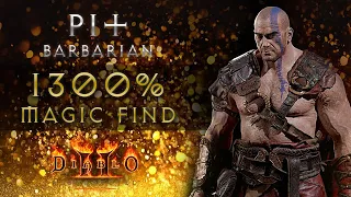 Diablo 2: Resurrected - The 1300% Magic Find Pit Barb