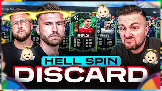 Man LEBT nur ZWEIMAL .. ☠️🤣 FIFA 23 PRE SEASON Hell Spin Discard VS GamerBrother 🔥FIFA 22