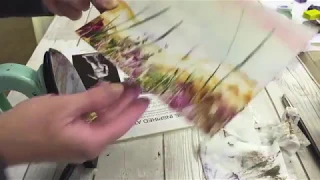 How to Paint with Encaustic Wax and an Iron