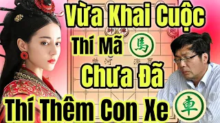 (Cờ Tướng 04/05) Vừa Khai Cuộc Đã Thí Mã, Vài Nước Thí Thêm Con Xe, Tất Cả Chỉ Là Cái Bẫy