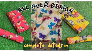ALL OVER Printed Suit Design | ALL OVER Printed Design 2024 | ALL OVER Suit Ke Design🔥