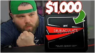 Opening TWO $1,000 *ONE PACK BOX* Of Panini Immaculate UFC!