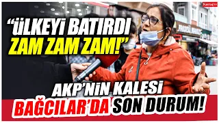 AKP'nin kalesi Bağcılar'da sorduk:  "Yarın seçim olsa kime oy verirsiniz?" Olay tepkiler!