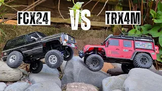 Battle of the Mini Crawlers - Traxxas TRX4M vs FMS FCX24 - Which One Is Better?