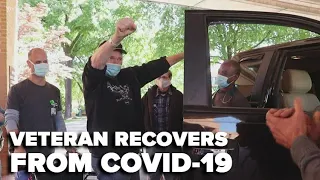 Vietnam Veteran heads home after full COVID-19 recovery