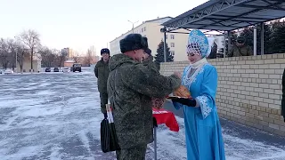 Батальон военной полиции ЮВО, прибывший из Сирии, торжественно встретили в Волгограде