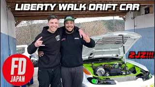 FAUSTO HANDS ME THE KEYS TO HIS 900HP LIBERTY WALK FD CAR!!!