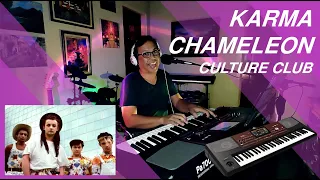 KARMA CHAMELEON- Culture Club (COVER) on KORG Pa700 STYLE CREATOR