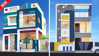 30+ Two Floor House Front Elevation Designs for Small Houses | Double Floor House Elevation Models