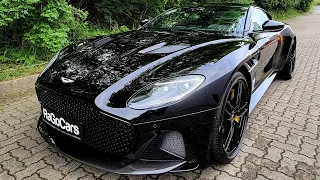 Aston Martin DBS Superleggera - Wild Super GT Rocket! Pure Loud V12 Exhaust Drive Sound!