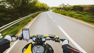 Back Country Lanes, Part 4. | YAMAHA MT-07 AKRAPOVIC + QUICKSHIFTER [4K]